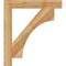 Ekena Millwork Westlake Block Rough Sawn Bracket, Western Red Cedar, 4"W x 30"D x 34"H BKT04X30X34WTL05RWR - alternate 2